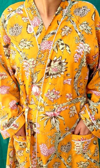 cotton kimono for women - On-Trend Clothing heritage craft india