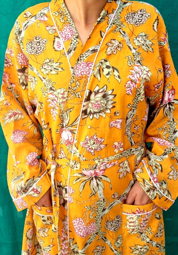 cotton kimono for women - On-Trend Clothing heritage craft india